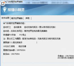 QQ飞车精灵世界辅助 V1.0 中文版
