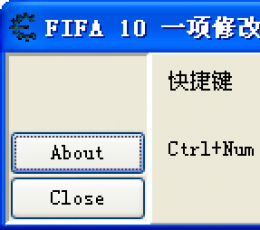 FIFA10一项修改器 V1.0 绿色版