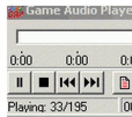 Game audio player(游戏音乐播放器) V1.32 中文版