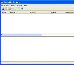 WhoisThisDomain(批量域名查询) V2.09 英文绿色免费版