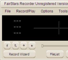 FairStars Recorder(格式转换工具) V3.51 英文绿色特别版