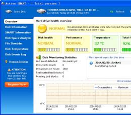 Active SMART(硬盘状态检测工具) V2.94.789 绿色英文版
