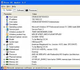 Free PC Audit(软件信息查看工具) V3.3 绿色版