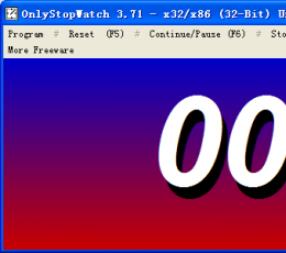 OnlyStopWatch(秒表工具) V3.71 英文绿色免费版