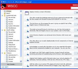WSCC Portable(查看执行和管理微软的软件) V2.2.1.6 英文绿色便携版