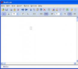 RedCrab(数学公式编辑软件) V4.42.00 英文绿色免费版