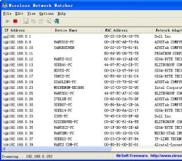Wireless Network Watcher(查看无线网络用户) V1.71 绿色免费版