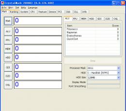 CrystalMark 2004 R3 V0.9.124.404b 英文绿色版