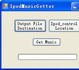 IpodMusicGetter V1.0.0.0 英文绿色免费版