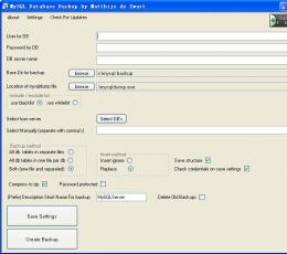 MySQL Database Backup V1.2 英文绿色免费版