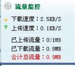 小风流量监视 VA1.0 绿色免费版