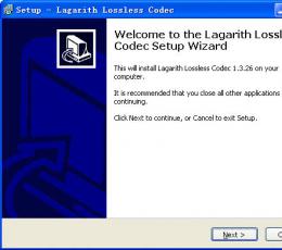 Lagarith Lossless Video Codec V1.3.26 安装版