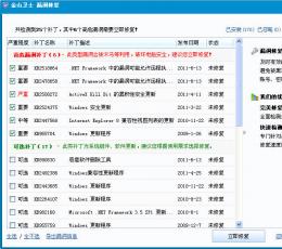 金山卫士系统漏洞修复工具 独立版 提取版
