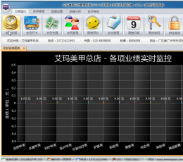 艾玛美甲彩妆管理系统旗舰版 V2.2.9 绿色版