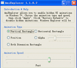win7/8动画特效管理(AniExplorer) V3.2.3.5 绿色版