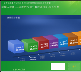 狙击豹考试成绩统计精灵 V1.3 免费版