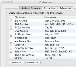 The Unarchiver(苹果解压缩软件) V3.9.1 