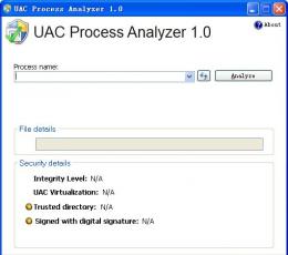 Process Analyzer(分析进程安全级别） V1.0 绿色版