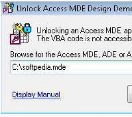 Unlock Access MDE Design(解锁Access MDE设计) V4.10.11 