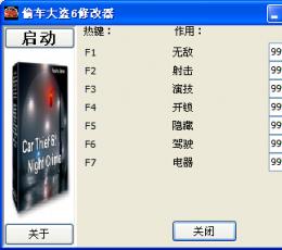 偷车大盗6技能修改器+7