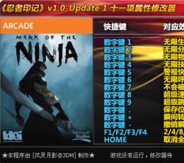 忍者印记修改器+11