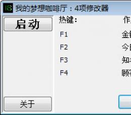 我的梦想咖啡厅修改器+4