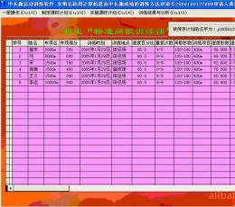 跑的训练计划制定和实施软件 V8.0 