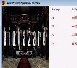 生化危机hd重制版修改器+4