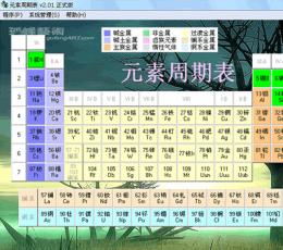 元素周期表 V2.01 绿色版