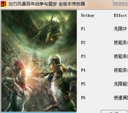 剑刃风暴:百年战争&噩梦修改器+6
