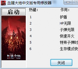 血腥大地2014修改器+6