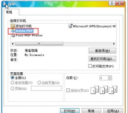 Adobe PDF虚拟打印机 V7.0 中文版