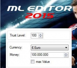 实况足球2015ML转会资金修改器
