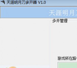 天涯明月刀多开器 V1.0 绿色免费版