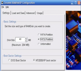 RAMDiskXP V2.0.100 共享版