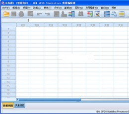 SPSS 社会科学统计程序 V19.0 中文版