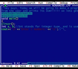 Turbo C 2.0 V2.0 绿色版