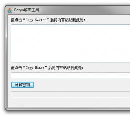 Petya解密工具 V1.0.0.1 免费版