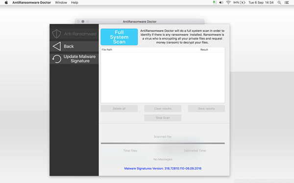 AntiRansomware Doctor Mac版 V1.1.1 版