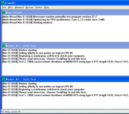 Prime95(专业烤机软件) V27.9 Build 1英文绿色版
