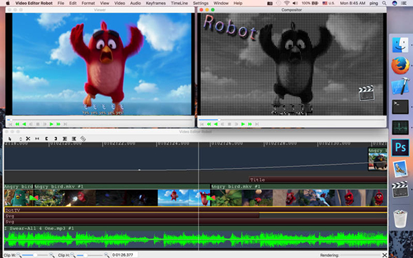 Video Editor Robot Mac版 V2.0 