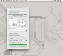 Date Format Creator V1.2 Mac版