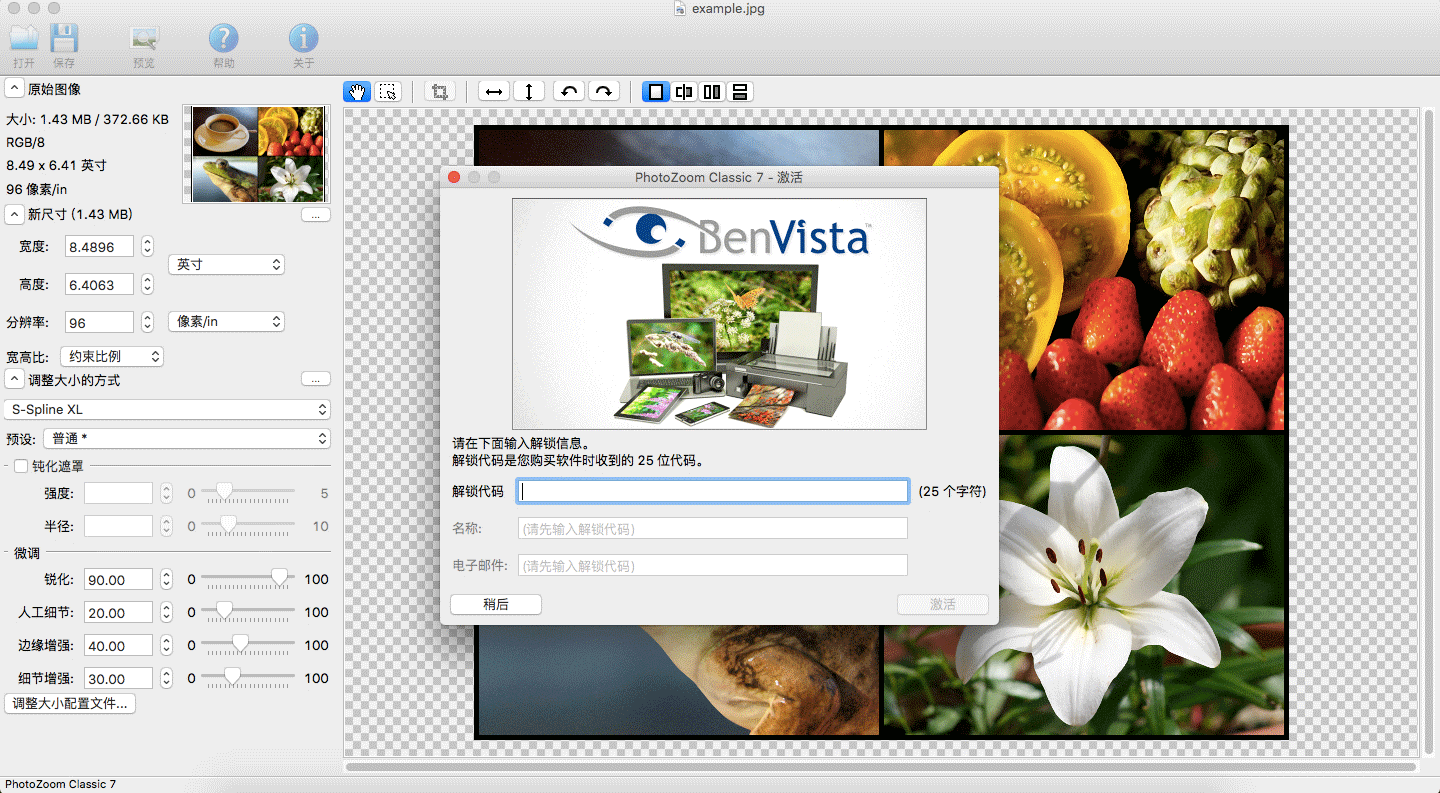 PhotoZoom Classic V7.1.0 Mac版
