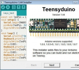 Teensyduino(烧录软件) V1.44 