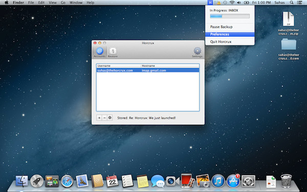Horcrux Email Backup for mac V4.1.10 Mac版