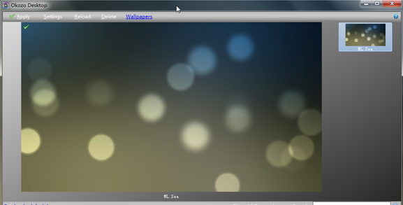 Okozo Desktop互动桌面壁纸 V2.01 