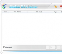 Okoker MP3 Joiner(mp3合并软件) V5.5.1 