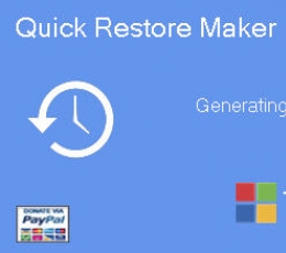 快速系统备份还原(Quick Restore Maker) V3 绿色版