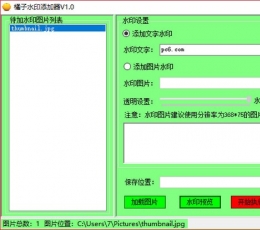 橘子水印添加器 V1.0 免费版