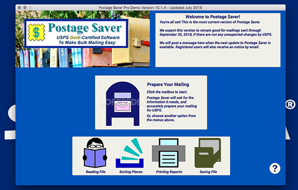 Postage Saver V11.1.5 Mac版